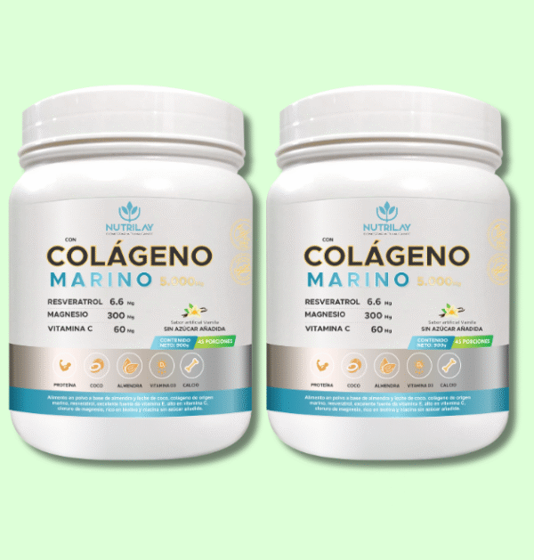 NUTRILAY COMBO x 2 unidades Colágeno Marino x 900gr