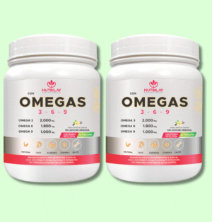 2 OMEGAS NUTRILAY COMBO x 2 unidades Omegas 3, 6 y 9 x 900gr