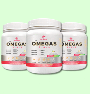 3 OMEGAS NUTRILAY COMBO x 3 unidades Omegas 3, 6 y 9 x 900gr
