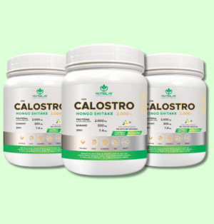 3 cALOSTROS NUTRILAY COMBO x 3 unidades Calostro + Shiitake x 900gr