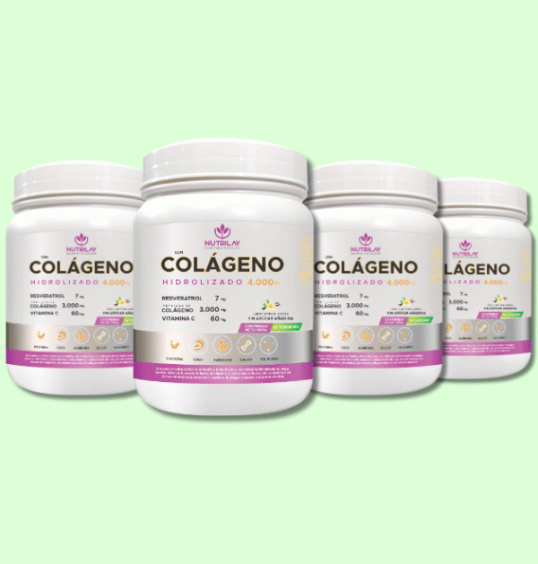 NUTRILAY COMBO x 4 unidades Colágeno Hidrolizado x 900gr